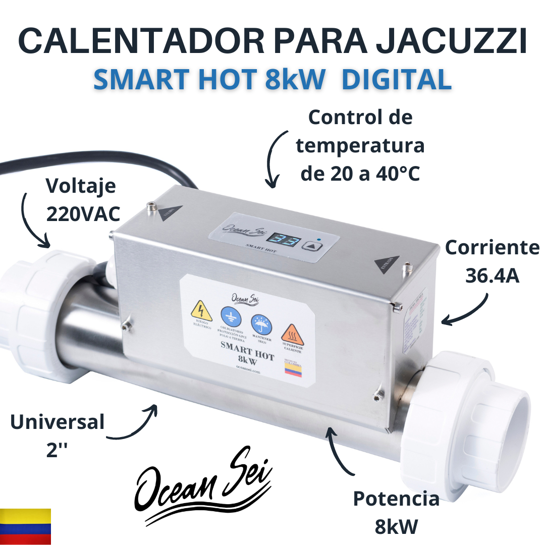 calentador para jacuzzi